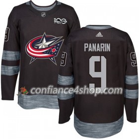 Adidas Maillot de Hockey Blue Jackets Artemi Panarin 9 1917-2017 100th Anniversary Noir Authentic - Homme
